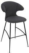 Σκαμπό Μπάρ Time Flies 590-04C5912-3 51x56x112cm Shadow-Black Umage