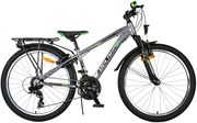 Cross 24 Inch 31,75 cm Boys 18SP Rim Brakes GreyBlackVolare