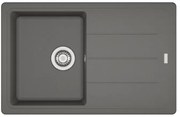 Franke Basis BFG 611 Stone Grey Γρανιτένιος Νεροχύτης 45cm
