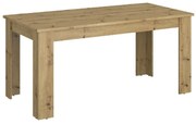 Τραπέζι Ayson Βελανιδιά με σκούρα νερά 160x80x75.1cm