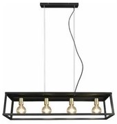 Κρεμαστό Φωτιστικό Οροφής 4xE27 Μαύρο Vito R30194032 Trio Lighting R30194032 Μαύρο