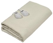 Ηλεκτρική Κουβέρτα Comfort 0488 Ecru Das Home Διπλό 140x155cm Πολυέστερ