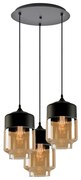 SE21-HN-18-30-3BL+ GABY Honey Glass Pendant+