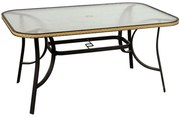 Τραπέζι Παραλ/μο JRR0031-T 85X125X72cm Black
