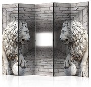 Διαχωριστικό με 5 τμήματα - Stone Lions II [Room Dividers] 225x172