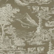 Ταπετσαρία Toile Du Tyrol WP30148 52x1000cm Ecru-Taupe MindTheGap