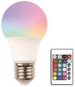 ΛΑΜΠΑ LED 9W Ε27 RGBW ΜΕ ΤΗΛΕΧΕΙΡΙΣΤΗΡΙΟ 220-240V Eurolamp 147-77906