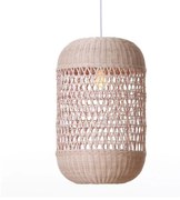 Φωτιστικό Οροφής Κρεμαστό 01239 E27 25x40cm Natural Luma