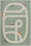 Χαλί Yolo 64182-240 Green-Beige Βιοκαρπέτ 140X200cm