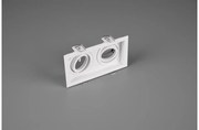 Σποτ Φωτιστικά Χωνευτά 2xGU10 15W IP20 Kenai 651600231 Trio Lighting-651600231-Λευκό 651600231