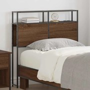 vidaXL Κεφαλάρι Αποθήκης Επιτοίχιο Καφέ δρυς 100 cm Επεξεργασμένο ξύλο