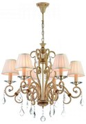 Φωτιστικό Οροφής 5276-6 65x80cm 6xΕ14 Beige Inlight