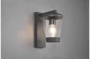 Απλίκα Φωτιστικό Τοίχου E27 40W IP44 Cavado 211060142 Trio Lighting 211060142 Ανθρακί