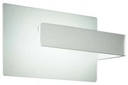 Φωτιστικό Τοίχου - Απλίκα Lambda LED-W-LAMBDA/4W 4W Led 20,5x11,5x12cm White Intec Μέταλλο,Γυαλί