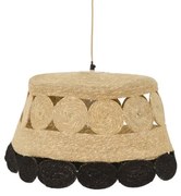 Φωτιστικό Οροφής Lozir Inart E27 Φυσικό Φ60X110 εκ 311-000017-311-000017-Καφέ 311-000017