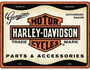 Μεταλλική πινακίδα Harley Davidson - parts and accessori