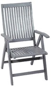 Πολυθρόνα Πτυσσόμενη ESP-5 EN Light Grey 59X73X108 cm