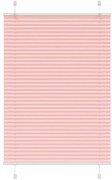 vidaXL Πλισέ περσίδα ροζ 95x150 cm Πλάτος υφάσματος 94,4 cm