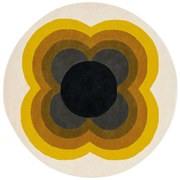 Χαλί Sunflower 060006 Yellow Round Orla Kiely 150X150cm Round