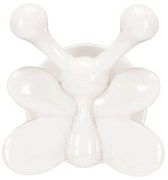 Κρεμάστρα Μπάνιου Jolly Butterfly 8,1x6,9cm White Kleine Wolke AS,ABS