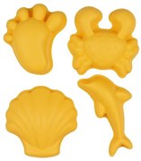 Scrunch Καλούπια Από Ανακυκλώσιμη Σιλικόνη Pastel Yellow (4 Τεμάχια) SCR-1100418