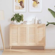 vidaXL Πορτάκια με Περσίδες 4 Τεμ. 69x29,5 εκ. από Μασίφ Ξύλο Πεύκου