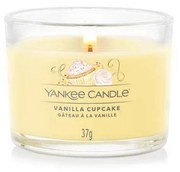 Κερί Αρωματικό Σε Βάζο Votive Signature Vanilla Cupcake 1686387E 5,4x4,4cm Vanilla Yankee Candle Κερί