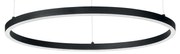 Φωτιστικό Κρεμαστό Ideal Lux Oracle Slim 229515 D70,5 Μαύρο