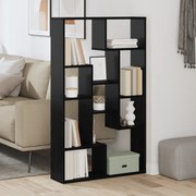 vidaXL Ράφι Μαύρης Βελανιδιάς 72x20x120 εκ. Επεξεργασμένο Ξύλο