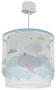 Φωτιστικό Οροφής Whale Dreams 61172T 26x26x25cm 1xE27 15W Blue-Multi Ango