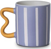 Κούπα Jazz Lines 07-35136 450ml Purple Estia Bone China