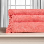 Πετσέτα Χεριών (40x60) Silk Fashion Alicia 520gsm Κοραλί