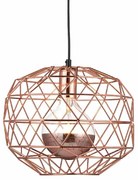 Φωτιστικό Οροφής Μονόφωτο Aca Aladdin KS180430PC Copper