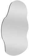 Καθρέπτης Τοίχου Baby 116SAM1104 40x2,2x72cm Black Hanah Home Mdf