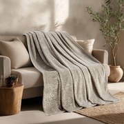 Ριχτάρι Καναπέ Διθέσιου Fleece (170x250) Melinen Giza Greige