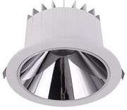 Χωνευτό Σποτ Φωτιστικό Οροφής LED 10W Λευκό CCT Getti-90 SunLight-GETTI-90-Λευκό GETTI-90
