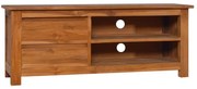 vidaXL Έπιπλο Τηλεόρασης 100 x 30 x 40 εκ. από Μασίφ Ξύλο Teak