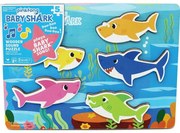 Ξύλινο Παιδικό Puzzle Σφηνώματα Pinkfong Baby Shark 6054918 Multi Spin Master