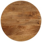 vidaXL Επιφάνεια Τραπεζιού Στρογγυλή Ø50x3,8 εκ. Μασίφ Ξύλο Μάνγκο