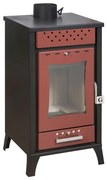 Σόμπα ξύλου MG 300 15kW GEKAS STOVES 104-RED Κόκκινο