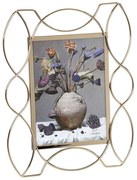 Κορνίζα Πλέγμα FAM212 15x20cm Gold Espiel Metal