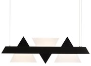 Φωτιστικό Κρεμαστο Aca DCR39215 ARMSTRONG Μαύρο Ματ (Black Mat) 3000K