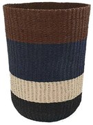 Καλάθι Ψάθινο Boho 00.06.68003 Φ36x55cm Multi Mat