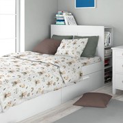 Σεντόνια Παιδικά Cloudy Bear 581 (Σετ 3τμχ) White-Olive DimCol Μονό 160x240cm 100% Βαμβάκι