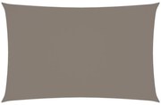 vidaXL Πανί Σκίασης Ορθογώνιο Taupe 2,5 x 5 μ. από Ύφασμα Oxford