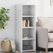Ντουλάπι Λευκό 40x41x124 εκ. από Επεξεργασμένο Ξύλο 846383
