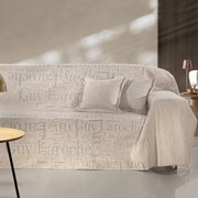 Ριχτάρι Τριθέσιου Καναπέ (180x300) Guy Laroche Stamp Natural