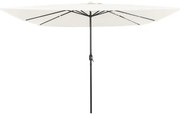 Ομπρέλα Κήπου Άμμος 295 x 295 x 245 εκ Πολυεστέρας και Χάλυβας
