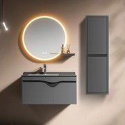 ΣΕΤ ΕΠΙΠΛΟΥ DIVA 80cm PLYWOOD χρ.ANTHRACITE 9SDIV080ANTH 9SDIV080ANTH