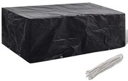 vidaXL Κάλυμμα Επίπλων Κήπου με 8 Κρίκους 200 x 160 x 70 εκ.